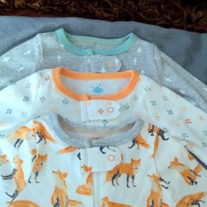 Cloud Island Baby Pajamas (3 total)